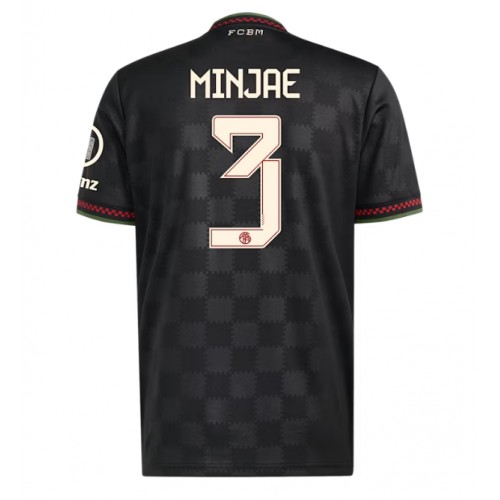 Bayern Munich Kim Min-jae #3 Tredje trøje 2025-26 Kort ærmer Bayern Munich Kim Min-jae #3 Tredje trøje 2025-26 Kort ærmer